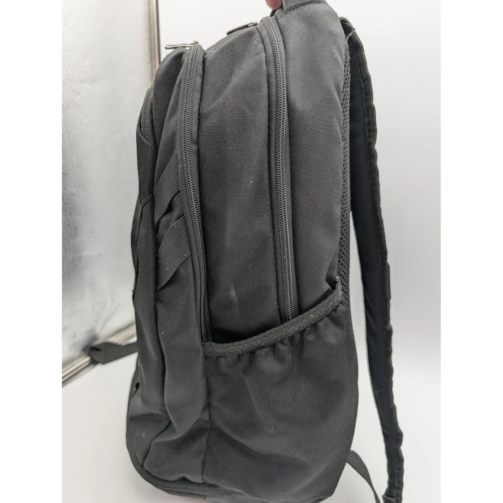 Under Armour Hustle 5.0 Backpack Black UA Storm Water Resistant Sport Bag